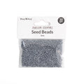 Seed Beads Grey 2mm 30g