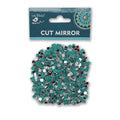 Cut Mirror Square 4Mm 50Gms Apx 940 Pc