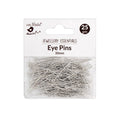 Jewellery Findings Eye Pin 30mm Nickel 25grm