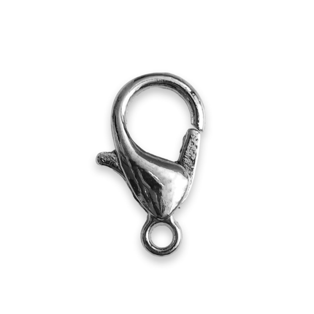 Jewellery Findings Lobster Ring 10Mm Nickel 12 Pc