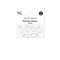 Jewellery Findings Drop Clasps U Hoop 20mm Nickel 6Pc
