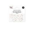 Jewellery Findings Drop Clasps U Hoop 20mm Rose Gold 6Pc