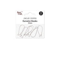 Jewellery Findings Drop Clasps U Hoop 35mm Nickel 6Pc