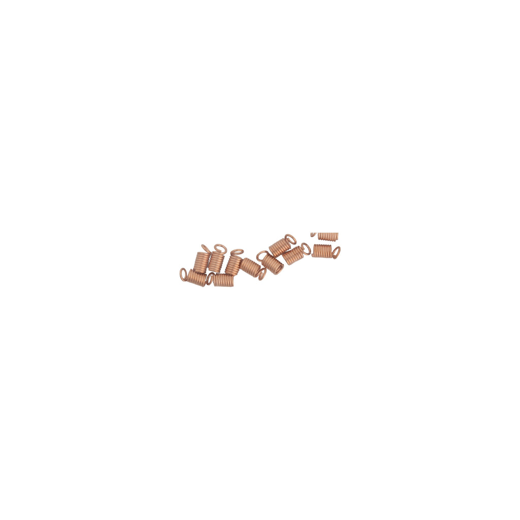 Cord End Pieces Rose Gold 20grm