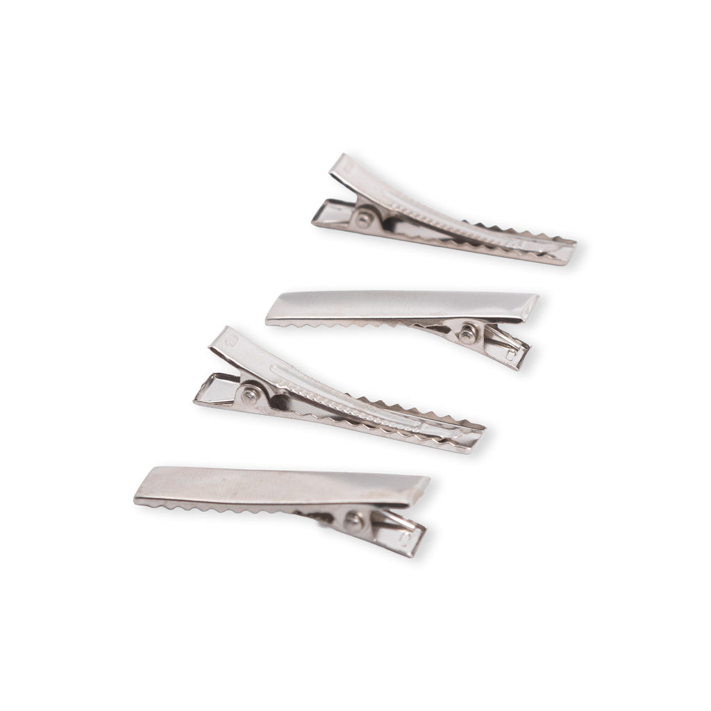Crocodile Hair Clip 4Pc