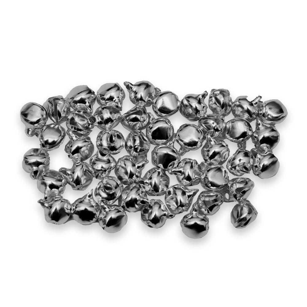 Metal Jingle Bell 6Mm Nickel 25 Gm