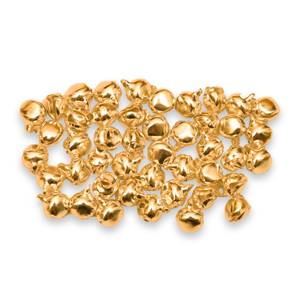 Metal Jingle Bell 10Mm Gold 25 Gm