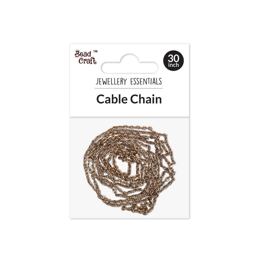 Snake Chain 9 Antique Gold 30Inch 1Pc