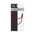 Glass Beads Round Ruby Red Approx 4.22mm 1 String