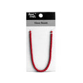 Glass Beads Round Ruby Red Approx 5.34Mm 1 String