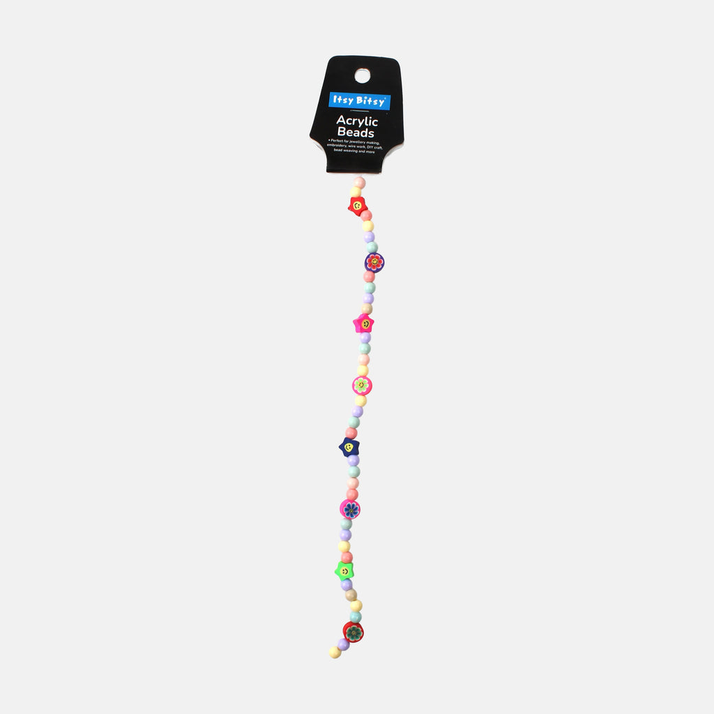Acrylic And Fimo Beads Peppy Fusion Assorted