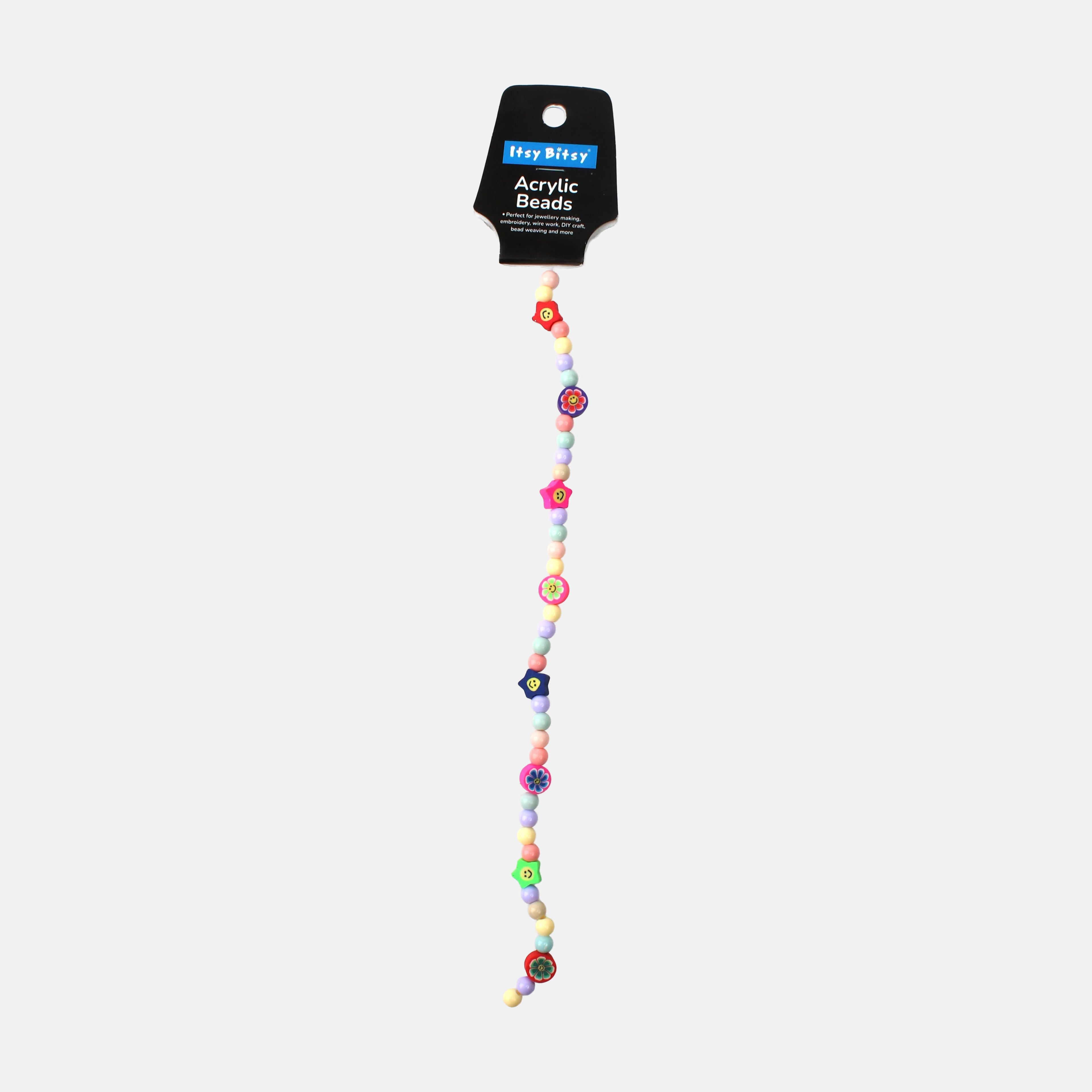 Acrylic And Fimo Beads Peppy Fusion Assorted