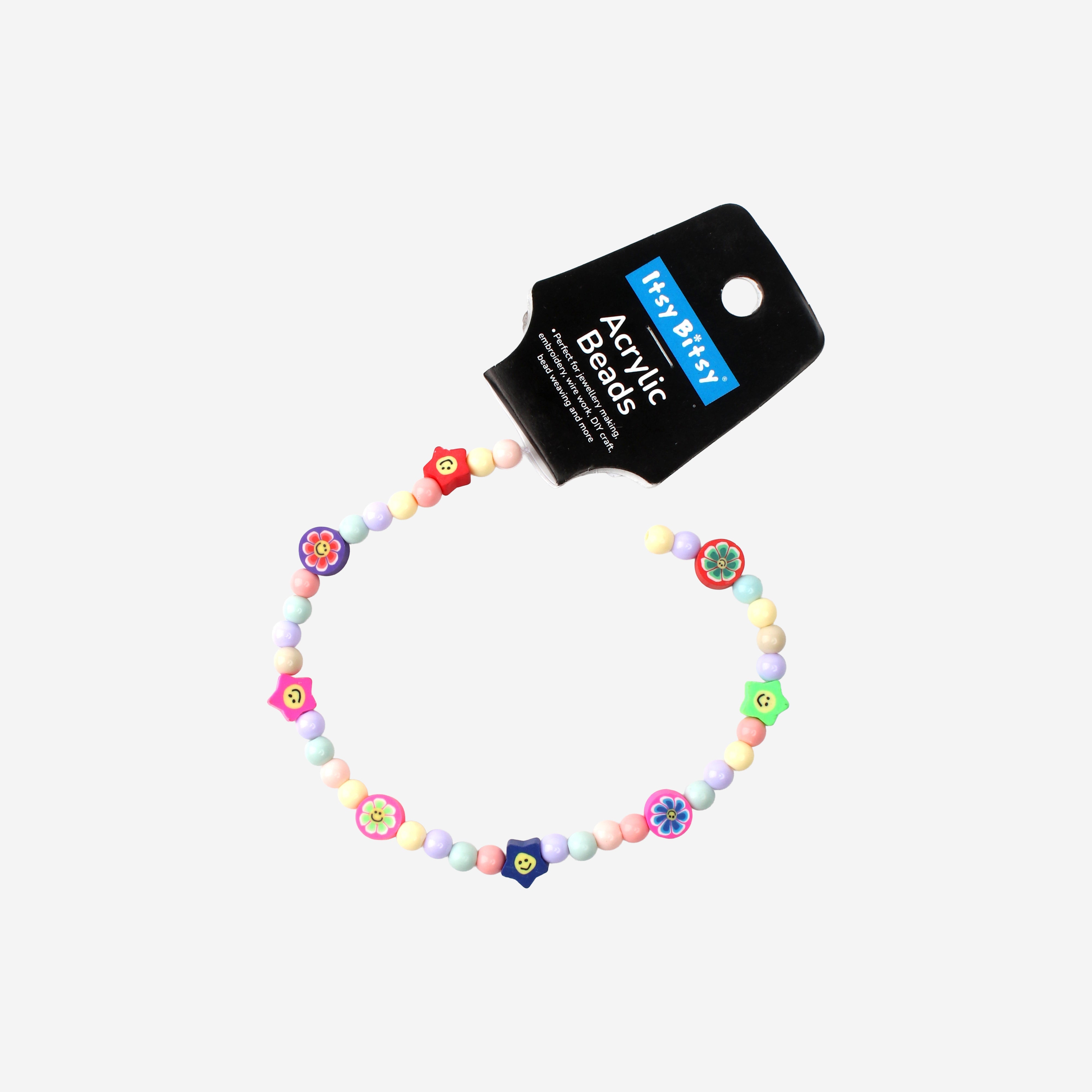 Acrylic And Fimo Beads Peppy Fusion Assorted