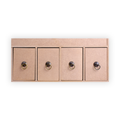 MDF Table Organizer With Drawers Approx L33 X W15.2 X D15.2cm 5.5mm Thick 1pc