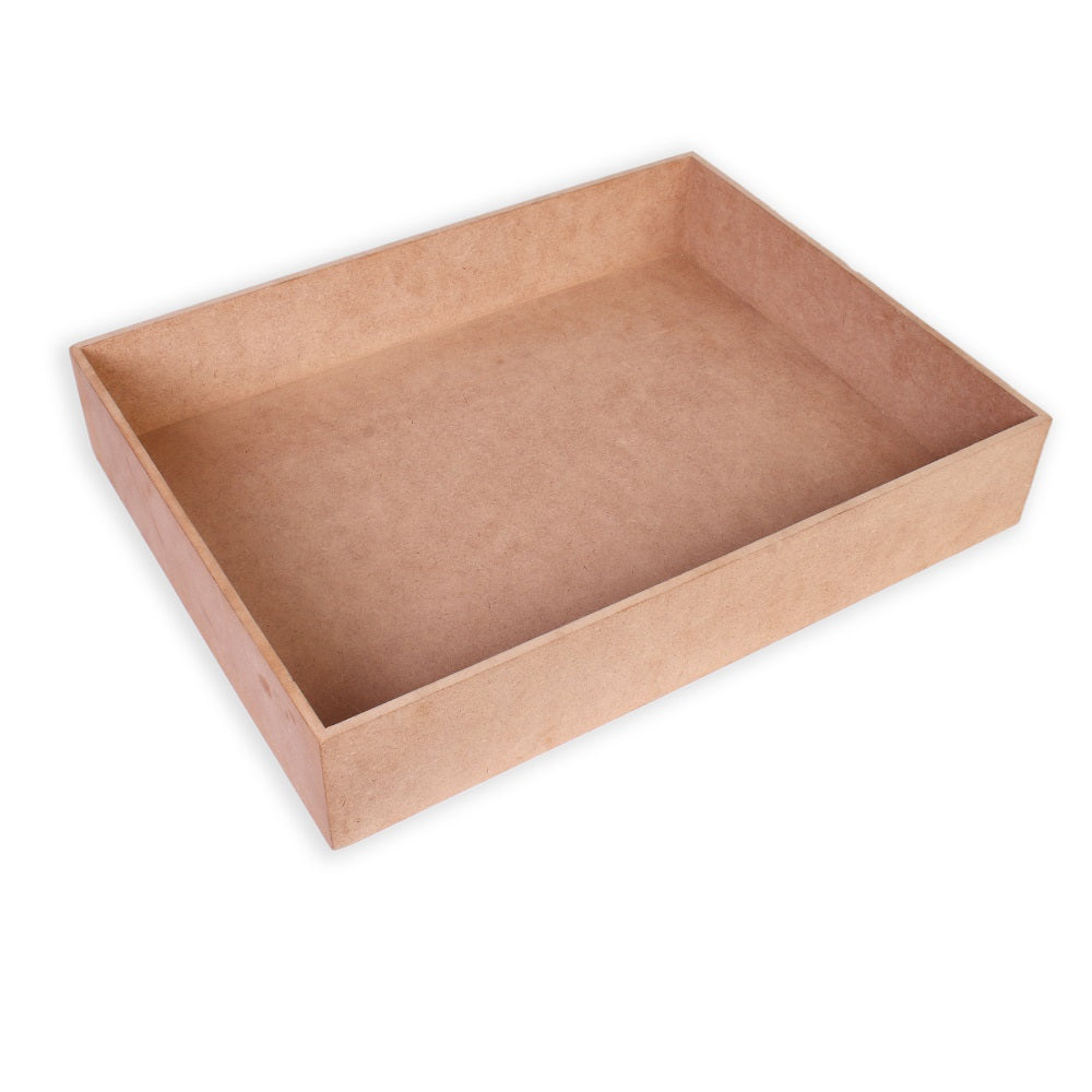 MDF Organizer Tray Approx L36.7 X W26.8 X D5.3Cm 5.5Mm Thick 1Pc Lb