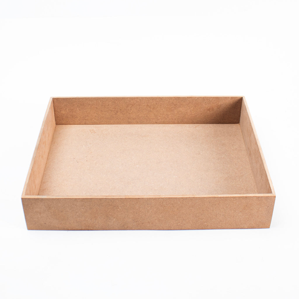 MDF Organizer Tray Approx L40.8 X W30.7 X D7cm 5.5mm Thick 1pc