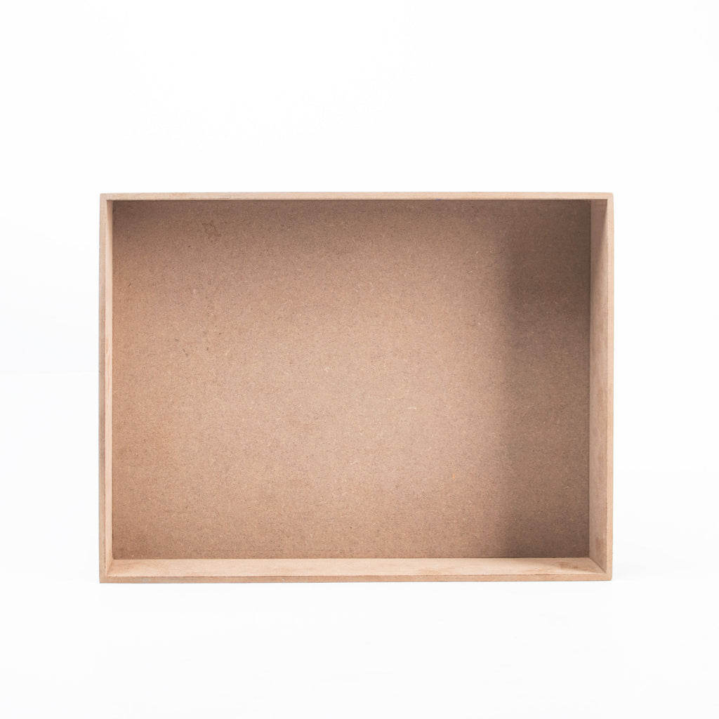 MDF Organizer Tray Approx L40.8 X W30.7 X D7cm 5.5mm Thick 1pc