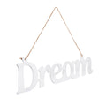 Wooden Hanging Decor - Dream | 4mm Thickness - Approx 8.7 x 30.5cm 1pc