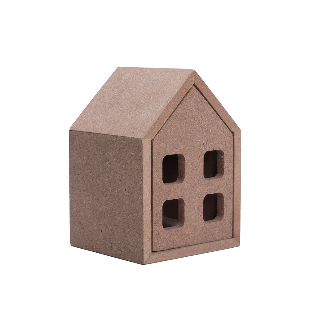 MDF Family Home 5.5Mm Thickness Approx L7.5 X W7 X H10.7Cm 1 Pc