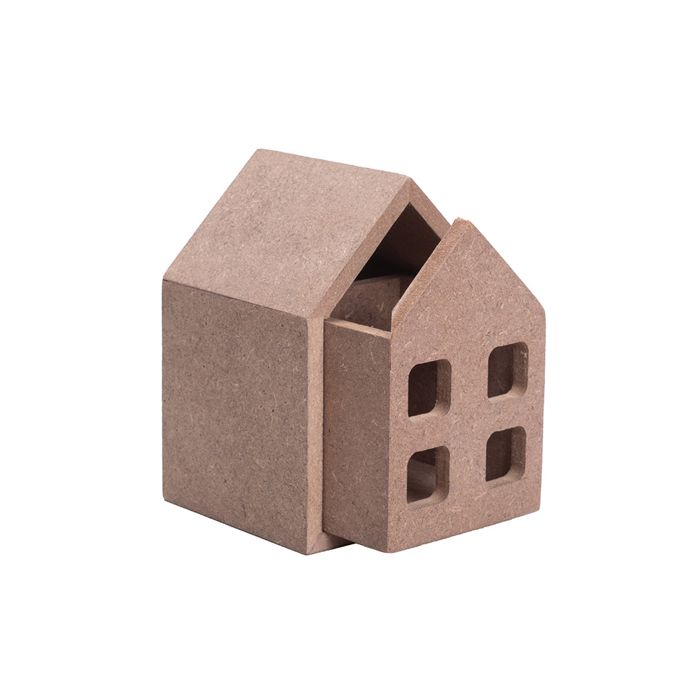 MDF Family Home 5.5Mm Thickness Approx L7.5 X W7 X H10.7Cm 1 Pc