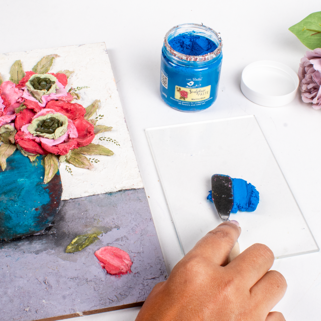 Sculpture Paste Marina Blue 160gm Bottle