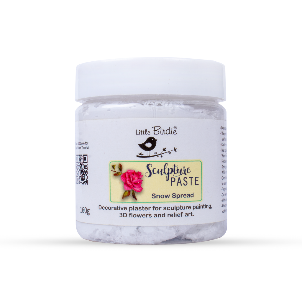 Sculpture Paste Snow Spread 160gm Bottle