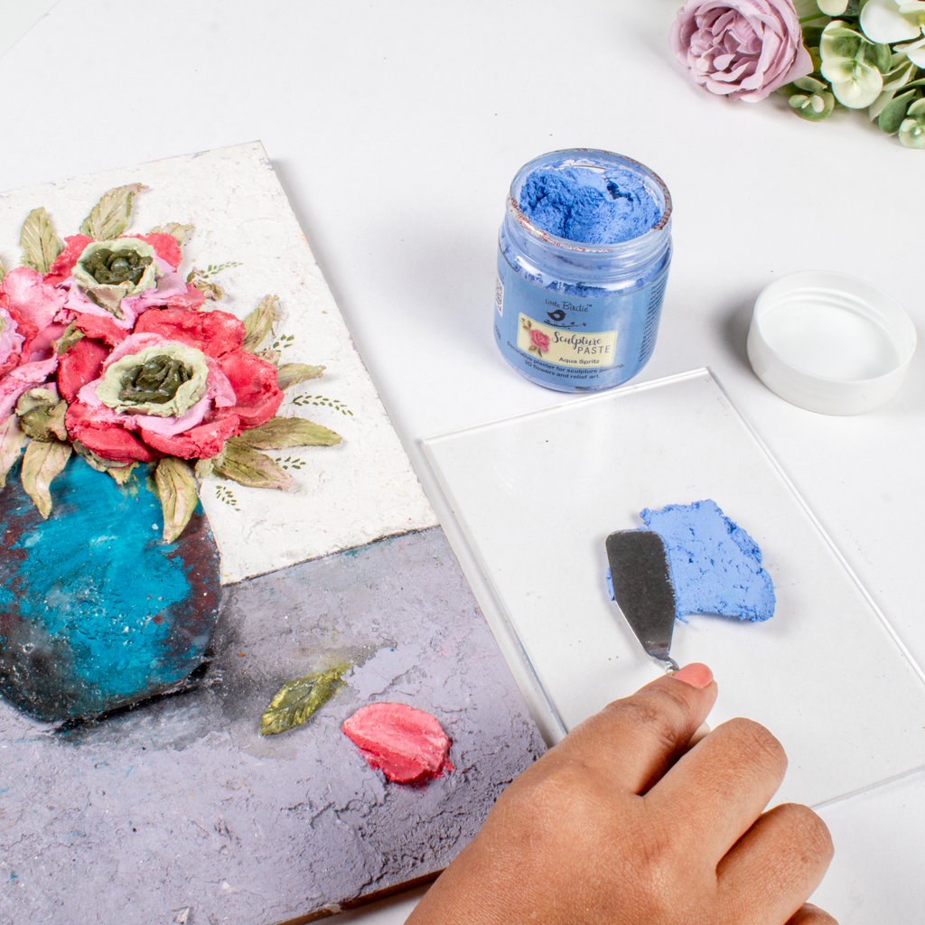 Sculpture Paste Aqua Spritz 160gm Bottle