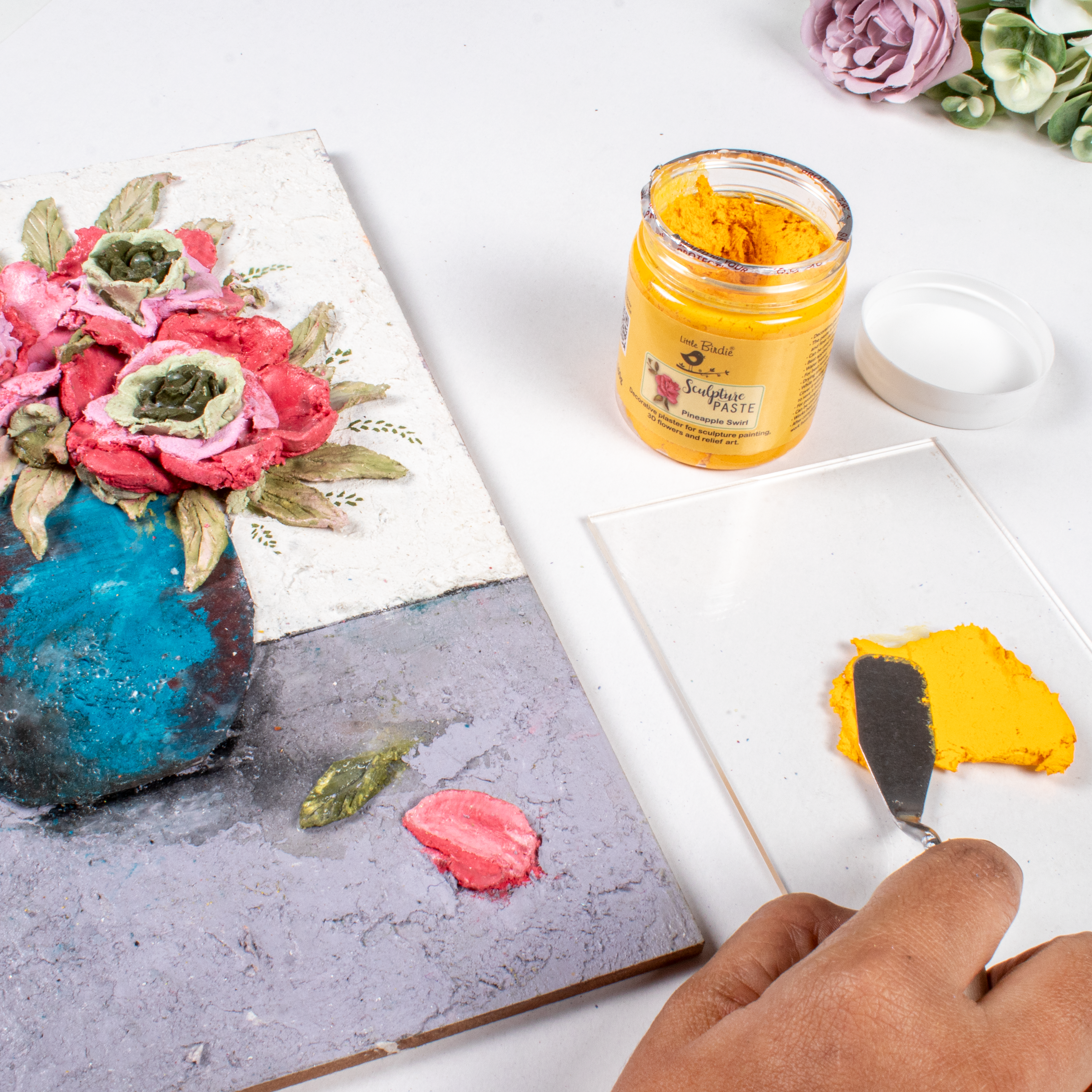 Sculpture Paste Pineapple Swirl 160gm Bottle