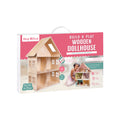 Build & Play Wooden Doll House 1pc