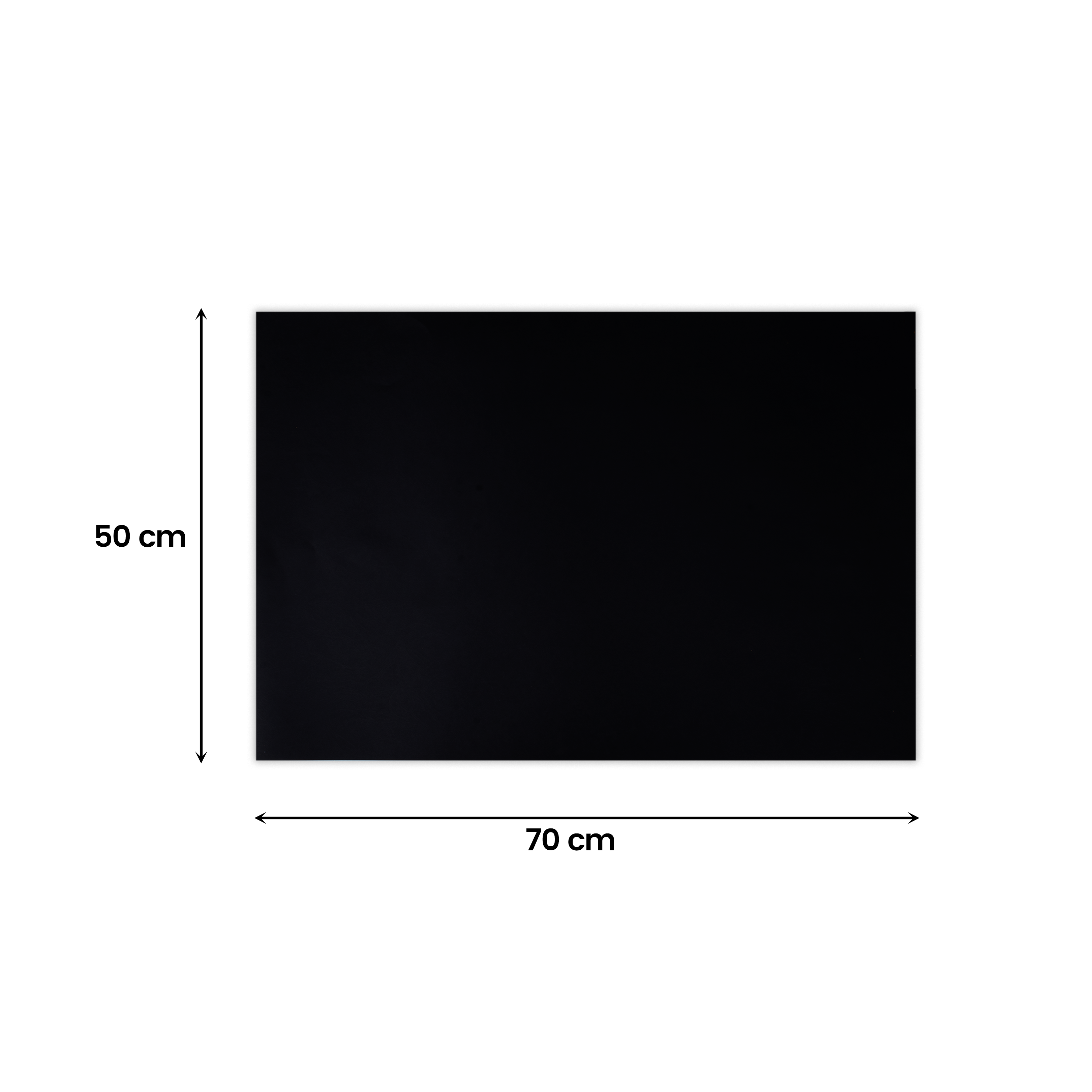 Card Stock Matte Embossed 220Gsm 31Inch X 21Inch Buffalo Black 1Sheet