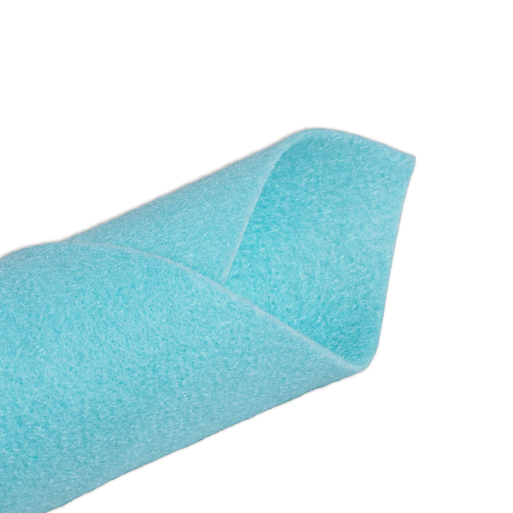 Premium Soft Felt Assorted Teal Approx. 7 x 7inch 5shades