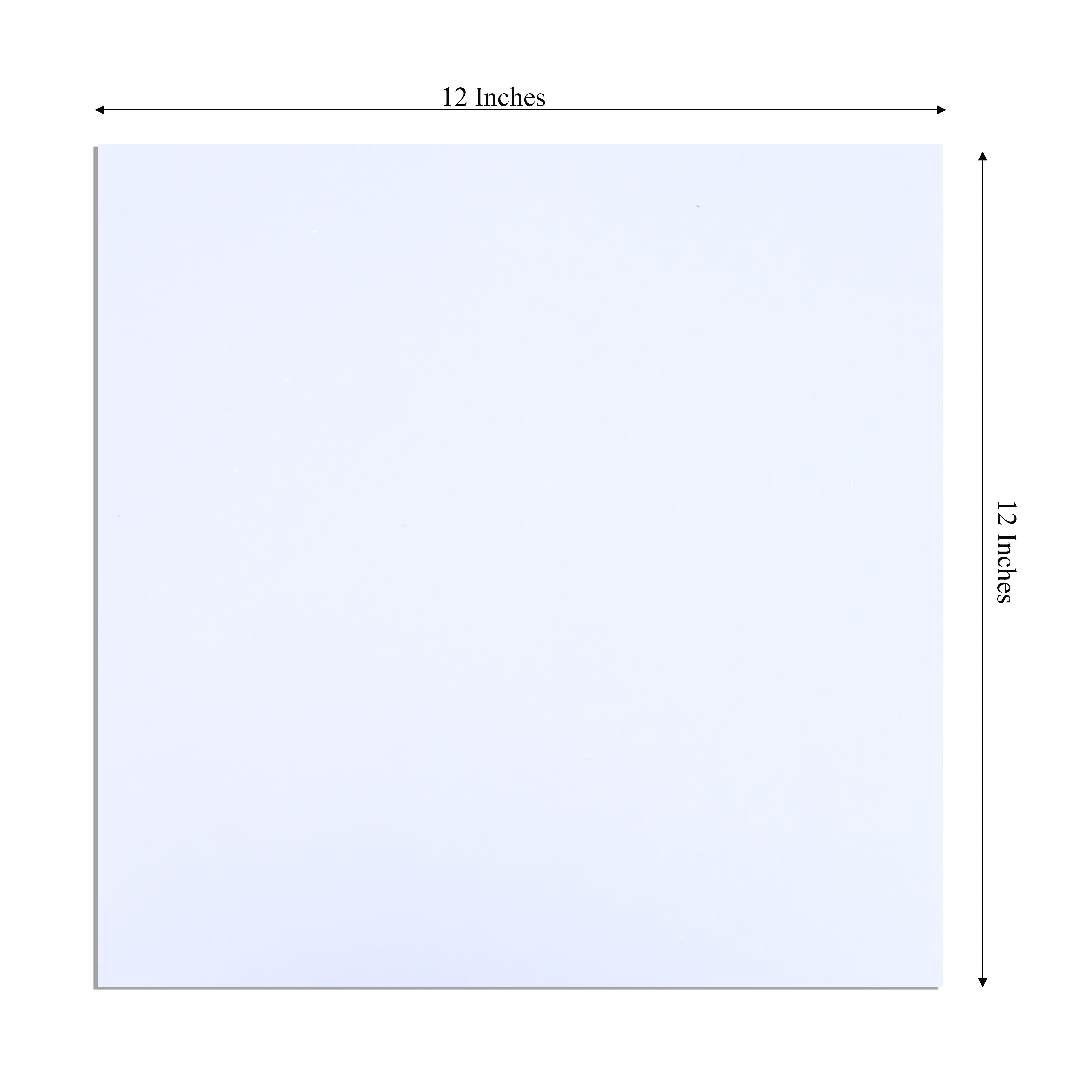Eco Friendly Cotton Rag White Paper 12x12inch 200gsm 1Sheet