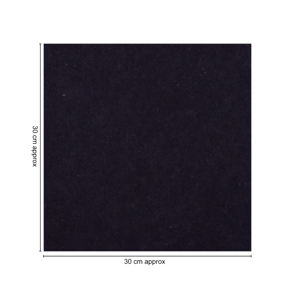 Eco Friendly Black Paper 12x12inch 200gsm 1Sheet
