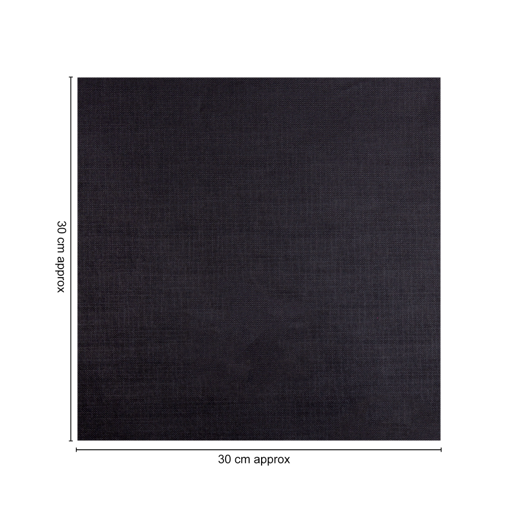 Linen Paper Black 12 x 12inch 100gsm 1Sheet
