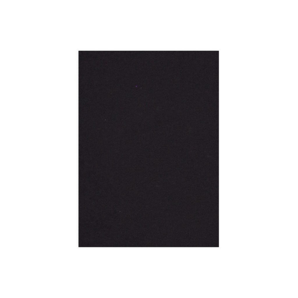 Cardstock Ebony Black A4 200Gsm 1Sheet