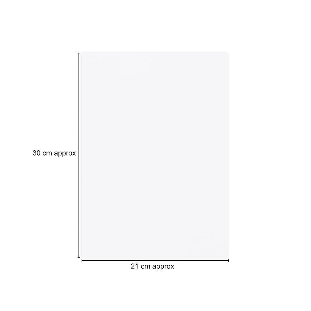 Cardstock Bianco Flash White A4 280gsm 1Sheet