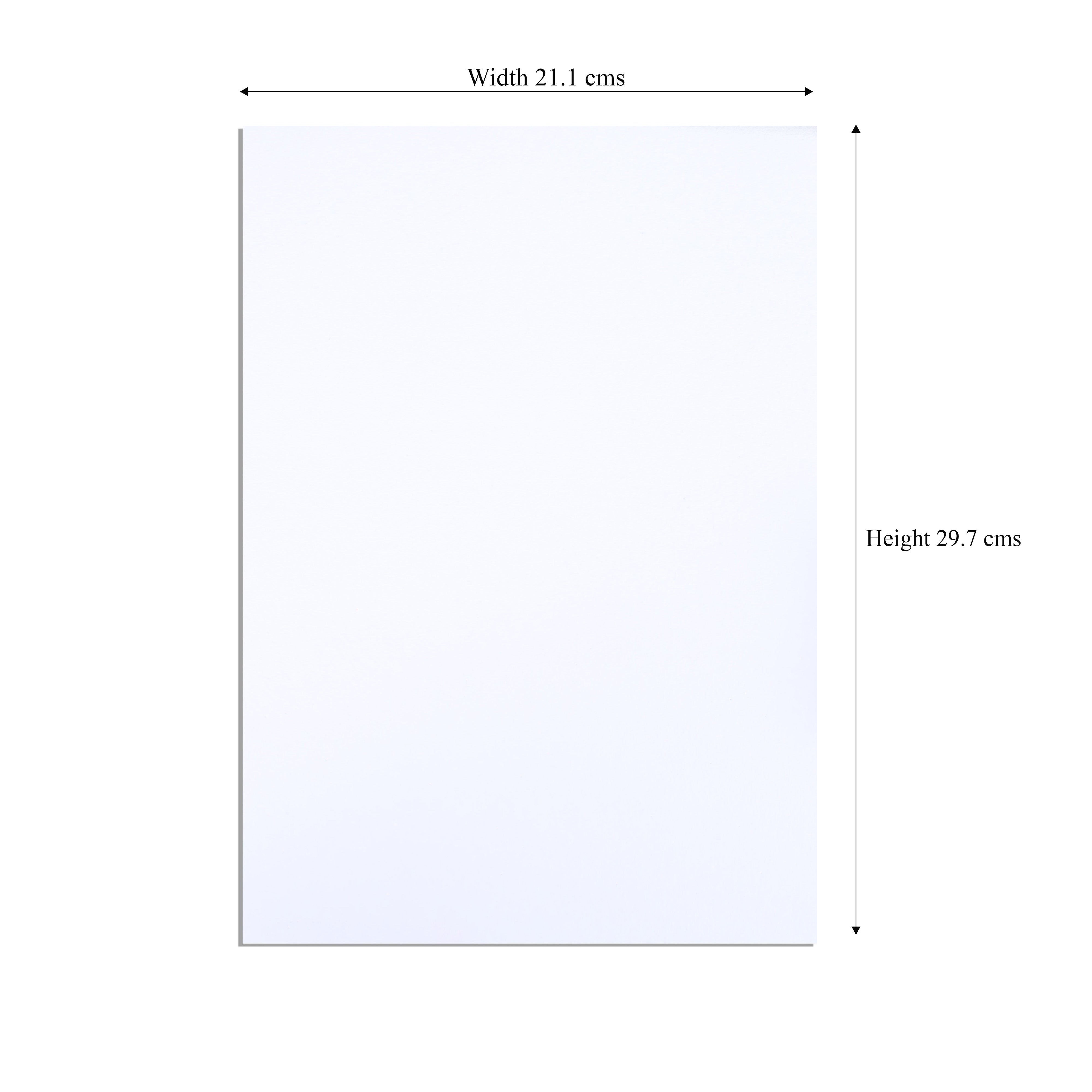 Cardstock Invo Board White A4 300Gsm 1Sheet