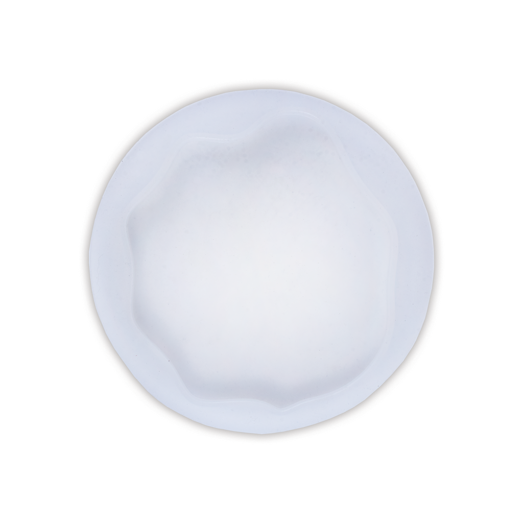 Silicone Mould Scalloped Edge Circle 4 Inch D-8.63Mm 1Pc Ib