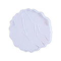 Silicone Coaster Mould - Round Cracked Pattern - 4.75 Inch D-7.87mm