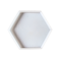 Silicone Mould Hexagonal Coaster L4.75 X W4inch Approx 1pc