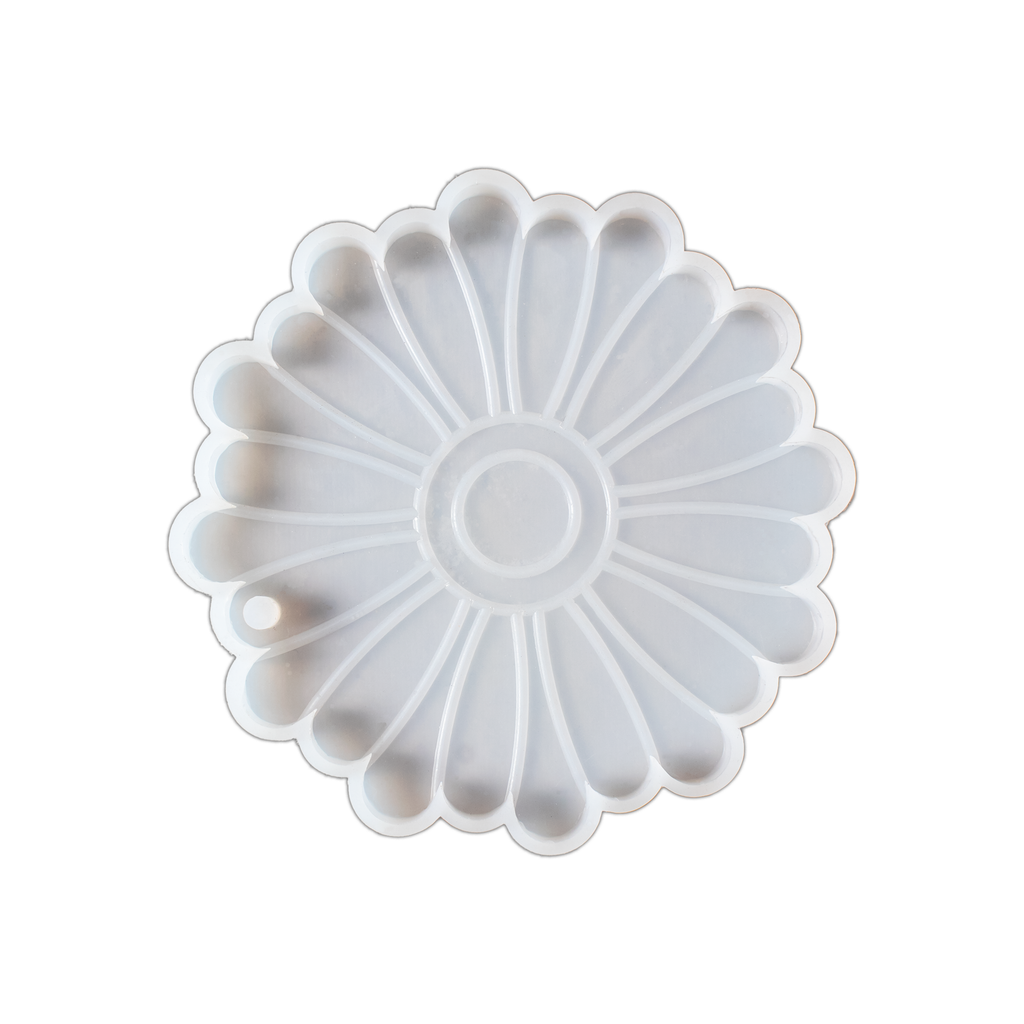Silicone Mould Hanging Sunflower 4.25inch Dia 1pc