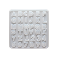 Silicone Mould Mini Alphabet And Numbers 1pc