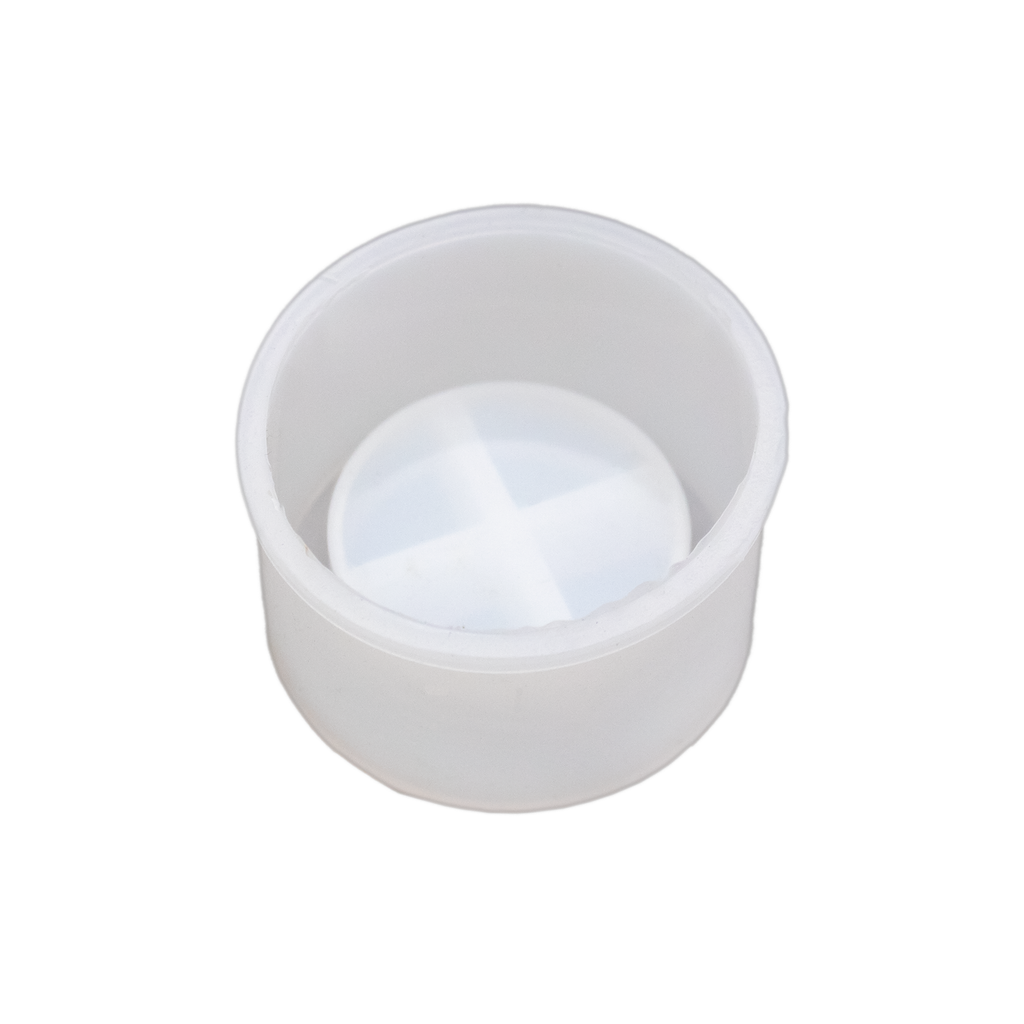 Silicone Mould Round Tea Light Stand H1.5 X 2.25inch Dia 1pc