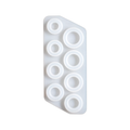 Silicone Mould Assorted Round Finger Rings L5.5 X W2.5inch Approx 1pc