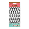 Stencil Dense Foliage 4 X 7Inch 1Pc Pbci Lb