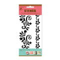 Stencil Floral Impression 4 X 7Inch 1Pc Pbci Lb