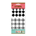 Stencil Diamond Fusion 4 X 7Inch 1Pc Pbci Lb