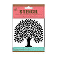 Stencil Evergreen Tree 4 X 4Inch 1Pc Pbci Lb