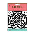 Stencil Mandala Fleur 4 X 4Inch 1Pc Pbci Lb