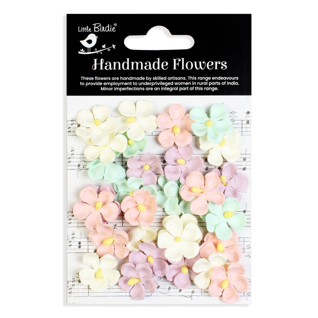 Handmade flowers Fairy Garden Paula Approx 2.1Cm 30Pc Pbci Lb